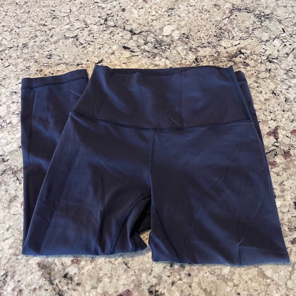Navy 7/8 Lululemon Leggings